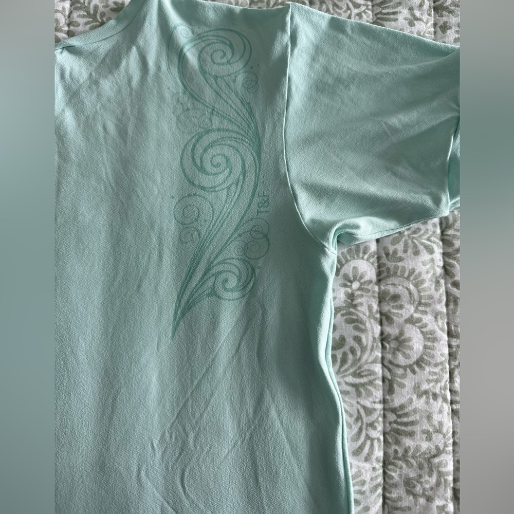 Dri fit shirt Track& Field light green short sleeves